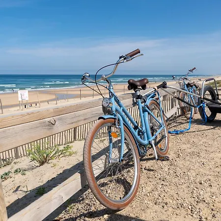 公寓 4 Pers. A Plage, Face Ocean, Menage Inclu - Fr-1-319-218 比斯卡罗斯海滩